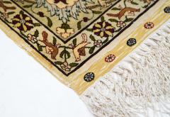 Extremely Fine Turkish Silk Hereke Rug 3 4 x 5 0  - 4328507