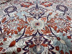 Extremely Fine and Rare Antique Persian Silk on Silk Heriz Rug 10 0 x 14 0  - 4296113
