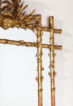 Faux Bamboo Giltwood Mirror - 2862985