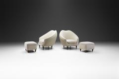 Federico Munari Federico Munari Mid Century Modern Lounge Chairs Italy 1950s - 2930325
