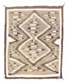 Fine Antique American Indian Navajo Rug 3 5 x 4 3  - 4296051
