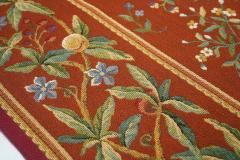 Fine Antique Belgium Chinoiserie Design Tapestry 89 x 110  - 4268521