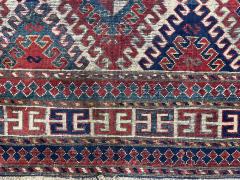 Fine Antique Caucasian Borchelou Kazak Rug 6 0 x 7 7  - 4314665