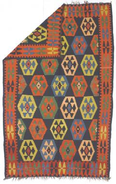 Fine Antique Caucasian Kilim Rug 53 x 84  - 4268083
