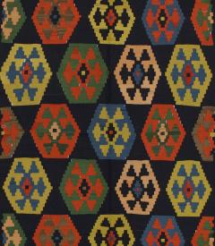 Fine Antique Caucasian Kilim Rug 53 x 84  - 4268084