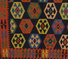 Fine Antique Caucasian Kilim Rug 53 x 84  - 4268085