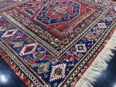 Fine Antique Caucasian Sumak Rug 6 10 x 9 5  - 4327035