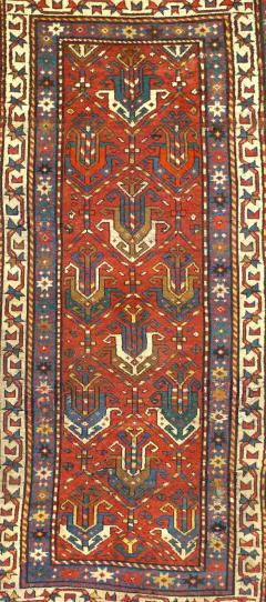 Fine Antique Ganje Kazak Rug 3 4 x 6 10  - 4314595