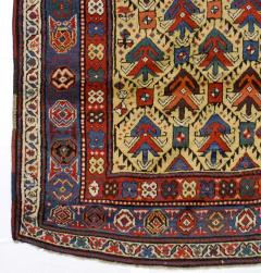 Fine Antique Ganjeh Kazak Rug 3 10 x 9 3  - 4327395