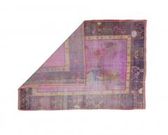 Fine Antique Khotan Silk Rug 5 7 x 7 9  - 4552429