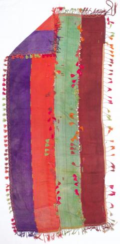 Fine Antique Long Turkish Textile Rug 410 x 111  - 4275266