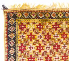 Fine Antique Moroccan Tribal Wool Rug 4 6 x 9 7  - 4295747