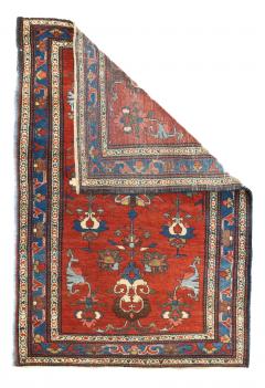 Fine Antique Persian Farahan Rug 3 6 x 5 0  - 4554107
