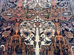 Fine Antique Persian Farahan Sarouk Rug 43 x 6 x 4  - 4354446