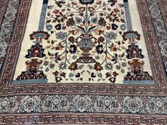 Fine Antique Persian Haji Jalili Tabriz Rug 4 6 x 6 4  - 4314646