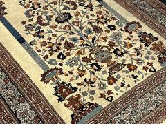 Fine Antique Persian Haji Jalili Tabriz Rug 4 6 x 6 4  - 4314647