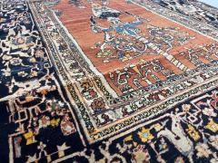 Fine Antique Persian Haji Jalili Tabriz Rug 4 x 4 x 5 x 9  - 4354962