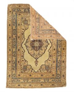 Fine Antique Persian Haji Jalili Tabriz Wool Rug 4 x 0 x 5 x 9  - 4355437