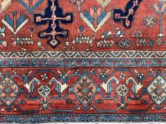 Fine Antique Persian Heriz Serapi Rug 8 2 x 10 4  - 4314661