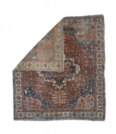 Fine Antique Persian Heriz Serapi Wool Rug 10 0 x 11 3  - 4328302