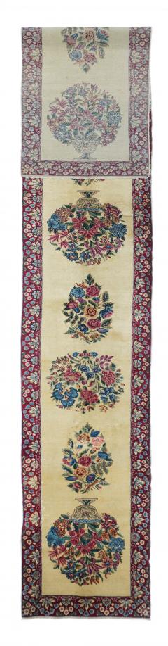Fine Antique Persian Kerman Long Rug 2 5 x 16 2  - 4535308