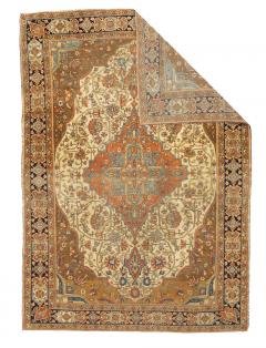 Fine Antique Persian Mohtasham Kashan Rug 4 7 x 6 5  - 4314653