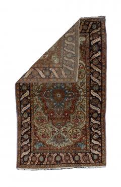 Fine Antique Persian Mohtasham Kashan Wool Rug 4 5 x 7 9  - 4314200