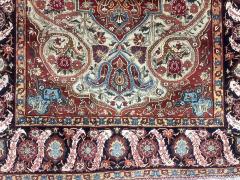Fine Antique Persian Mohtasham Kashan Wool Rug 4 5 x 7 9  - 4314201