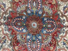 Fine Antique Persian Mohtasham Kashan Wool Rug 4 5 x 7 9  - 4314202