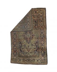 Fine Antique Persian Mohtasham Kashan Wool Rug 43 x 6 x 9  - 4354648