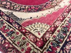 Fine Antique Persian Pictorial Lavar Kerman Rug 2 0 x 2 6  - 4553994
