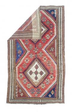 Fine Antique Persian Qashqai Rug 4 3 x 7 3  - 4404684