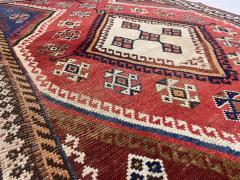 Fine Antique Persian Qashqai Rug 4 3 x 7 3  - 4404685
