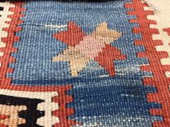 Fine Antique Persian Qashqai Tribal Kilim Rug 56 x 130  - 4268067