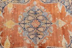 Fine Antique Persian Silk Heriz Rug 3 9 x 5 3  - 4404600