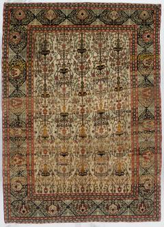 Fine Antique Persian Tabriz Rug 5 9 x 8 0  - 4315138