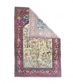 Fine Antique Persian Tehran Rug 4 x 8 x 7 x 1  - 4355319