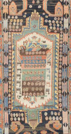 Fine Antique Persian Tribal Bakhtiari Rug 411 x 97 - 4354712