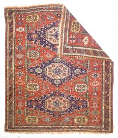 Fine Antique Sumak Rug 78 x 91  - 4268059