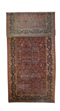 Fine Antique Tabriz Rug 7 8 x 17 4  - 4295561