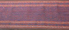 Fine Antique Turkeman Long Tent Band 1 9 x 45 0  - 4295545