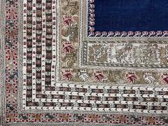 Fine Antique Turkish Giordez Wool Rug 4 1 x 5 8  - 4552445