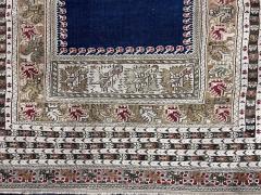 Fine Antique Turkish Giordez Wool Rug 4 1 x 5 8  - 4552446