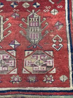 Fine Antique Turkish Konia Rug 3 0 x 4 8  - 4554081