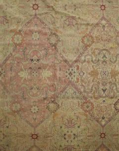 Fine Antique Turkish Oushak Rug 14 6 x 18 7  - 4296142