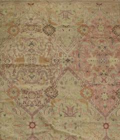 Fine Antique Turkish Oushak Rug 14 6 x 18 7  - 4296143