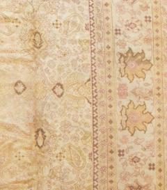 Fine Antique Turkish Oushak Rug 9 6 x 12 9  - 4328592