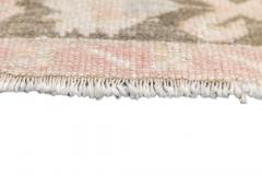 Fine Antique Turkish Oushak Wool Rug 4 8 x 7 9  - 4554073