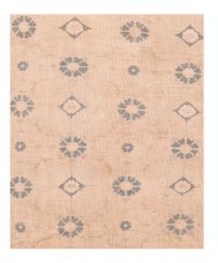 Fine Antique Turkish Oushak Wool Rug 5 11 x 8 11  - 4536661