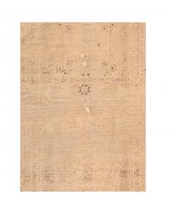 Fine Antique Turkish Oushak Wool Runner 3 9 x 10 4  - 4554163
